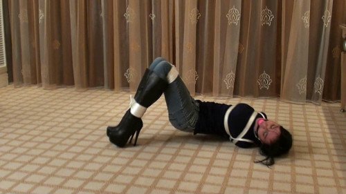 Tiedin Heels Bondage part 1 [2014,BDSM,TiedinHeels,Gloves,Fetish,Boots]