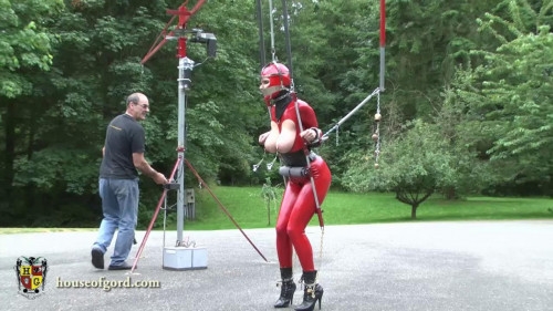 Angelene Clamped [BDSM Latex]