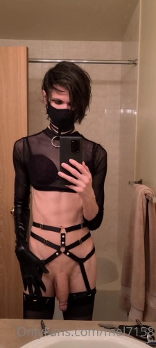 Trans OnlyFans Melany part 4 [Transsexual,Skinny,Solo,Mask]