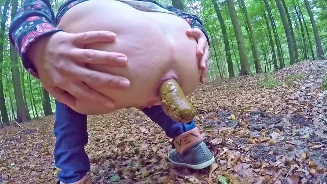 Mia Skye -  HUGE sausage in the woods!