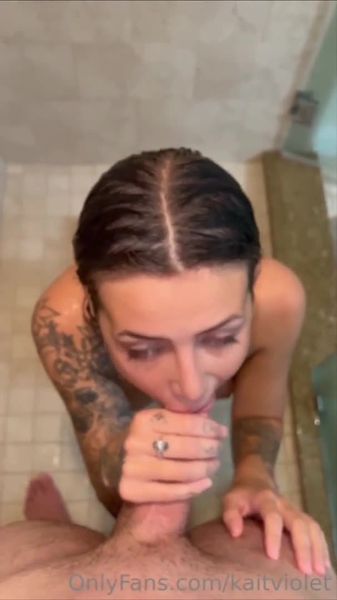 Sister - Brother Sex -Onlyfans Kait Violet – Shower with my little Sister