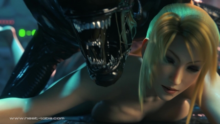 3d hentai Sex Videos- Sam and Xeno Prone-The Nest