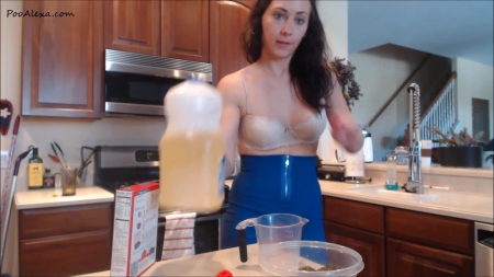 PooAlexa - 12 Inch Turd Brownie Baking