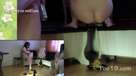 Chocolate cake from 3 Mistresses with MilanaSmelly new femdom scat