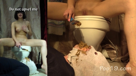 I vomited Christina and me with MilanaSmelly new femdom scat porn video