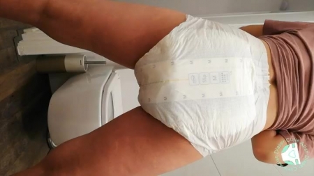 Filling My Diaper Near The Adult Potty To Remind Myself I Will Never Use The Adult Potty Again Ne...