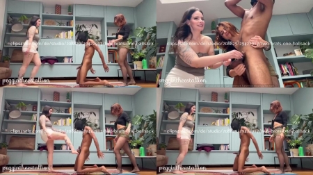 Peggin Thee Stallion - Two Brats One Ballsack New Femdom Porn Videos