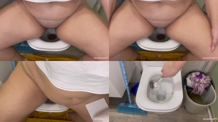 Yourfantasy6190 – Pooping In Toilet – Front View 2 New Scat Porn Videos