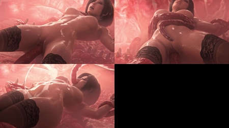 Ada Tentacle Nest [4K] [60fps] [Nagoonimation] [hd 3d Animation Porn]
