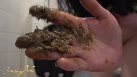 Janabella - Closeup Toilet Shit And Piss [shit Scat Poop Shitting]
