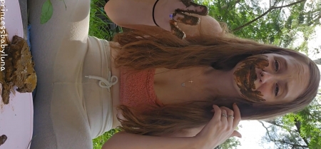 Lprincessbabyluna – Swallowing For The First Time [shit Scat Poop Shitting]
