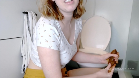 Cassiescat – Hiding Desperate Poop From Plumber [pooping Porn And Diarrhea Scat Xxx]