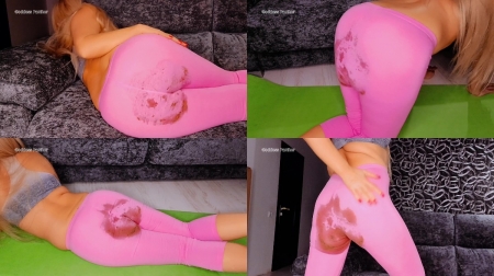 Thefartbabes – Poopy Yoga Tights Ruin [pooping Porn And Diarrhea Scat Xxx]