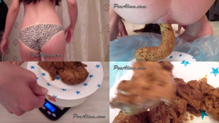 Suppkakiem – Alina Dancing And Big Pooping – Really Close-Up