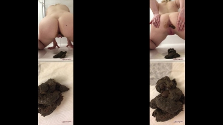 Softservequeen – Big Plop Pile & Messy Asshole
