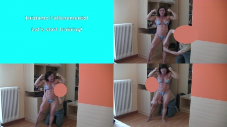 Tickle Posing – Double Biceps Tickle Posing – Double Biceps
