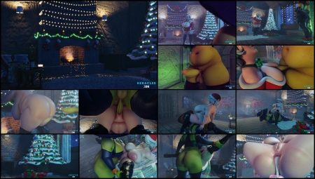 Clash Of Holidays Mrs Claus Epic Night [Heracles 3dx]