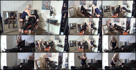 British Domination - Heavy Rubber Bondage