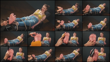 Rfstudioproduction – Brittany Strapped To The Bench Barefoot Part 2 – Foot Tickling After Bastinado Rfstudioproduction – Brittany Strapped To The Bench Barefoot Part 2 – Foot Tickling After Bastinado