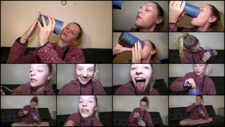 Maria Anjel – Struggling To Eat Diarrhea Maria Anjel – Struggling To Eat Diarrhea