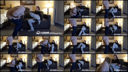 Blazedbrat - Mercy Rage - Ballbusting With Slow Mo Blazedbrat - Mercy Rage - Ballbusting With Slow Mo