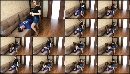 Evelina Domina - Smother In Spandex Gloves 2 Evelina Domina - Smother In Spandex Gloves 2