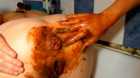 Unique Scat Fisting Vaginal Girl In Bloody Period