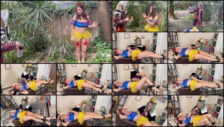 Totaltickling – Evil Queen Will Tickle Snow White – Indica & Sunshine