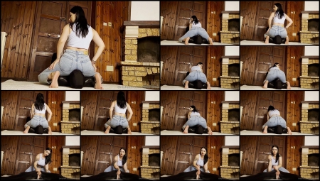 Alpha Diva - Facesitting Jeans Cumshot