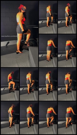 Blissfulshock - Trampled And Tormented - Brutal Heel Stomping And Paddle Play - Selena Stern Ball...