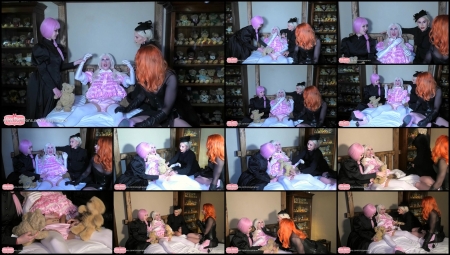 Sissy Manor - Sissy Doll Playtime - Miss Patricia Goddess Titania And Ava Von Medisin