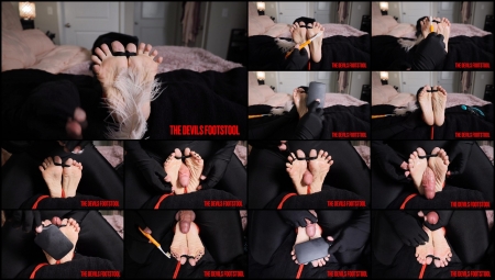 Thedevilsfootstool – Suki's Mummy Wrapped Ticklejob-Mf, Ticklingfeet