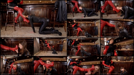 Goddess Leta - Lick And Get Punished-Footjob