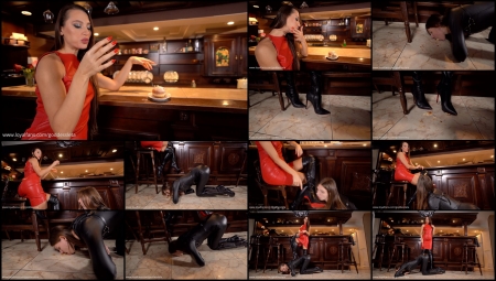 Goddess Leta - How To Feed A Slave-Footjob