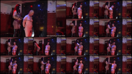 Femdom-Clips By Bizarrboy - Queen Chiara Bella - Wax Play In The Redlight Destrict