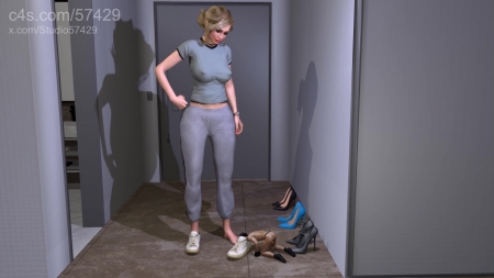 He Lives To Sniff Giantess Shoes - - 57429-Shoeandbootworship