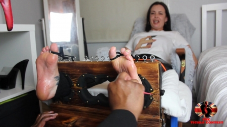 Theticklecontest – Tickling Goddess Leyla In The Stocks! Part 1-Mf, Tickling Feet