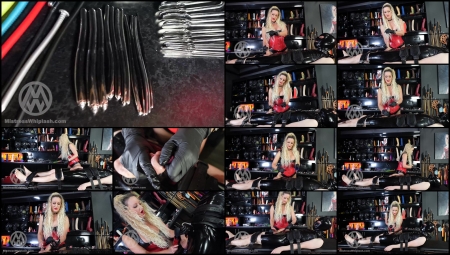 Mistress Nikki Whiplash - Slave Gets A Deep Urethral Sounding From Nikki Whiplash Wl1769-Femdom
