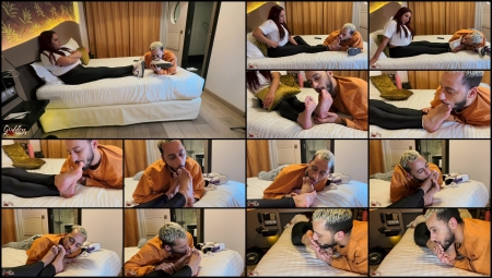 Kiffa Feet - Goddess Kiffa Lazy Fan Stinky Feet Worship-Femdom