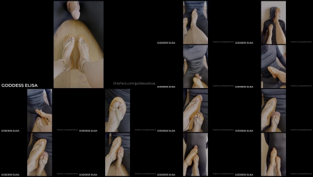 I Know You Guys Love My Shoejob And How My Slave Squirts Cum Under My Shoess Soles Goddess Elisa-...