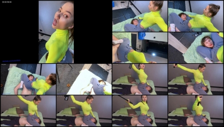 Wildcats - I Sit Astride My Slave - Now I Will Spit In His Face And Mouth-Femdom