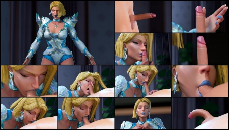 Emma Frost – Blowjob [Redmoa]