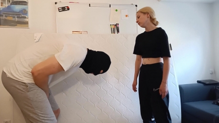 German Balls Busted - 18 Year Old Girl Hates My Balls-Ballabuse