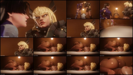 Psylocke And Magik Are Fighting [Alyta3D]