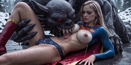 Supergirl - Doomsday 4k [AiPorn]