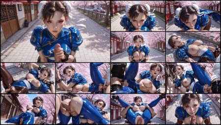 Chun Li Blossoms And Sunlight ~ 13 Mins + Vr Video [Neural Desires]