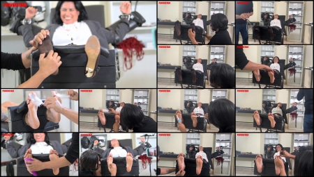 Perverstage – Very Ticklish Banker (custom)-Mf, Nylonfeet, Ticklingfeet