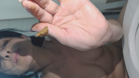 Amy Dirty00 – Distended Shitting In The Toilet!