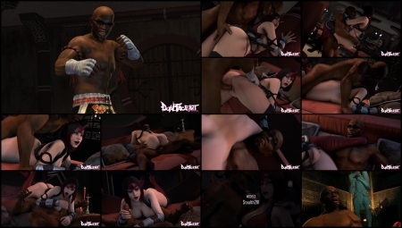 Amoz Outworld- Zack Vs Skarlet [Dual Face Art Comics]
