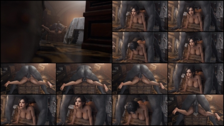 Ada Wong X Mr  X (nude) [AXENANIM]